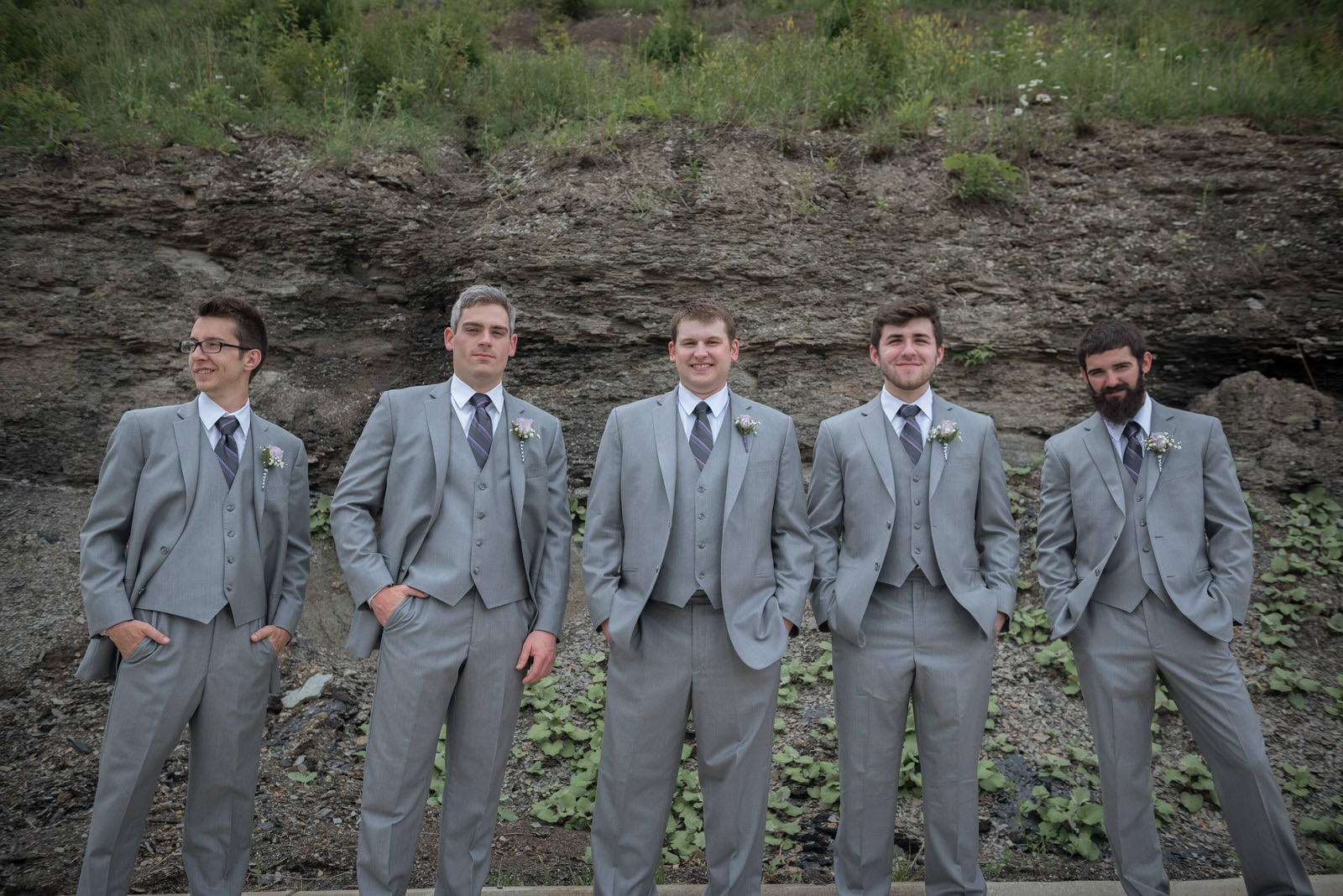 wedding-athens-ohio-photographer-photography-university-walter-hall-groomsmen-hampton inn