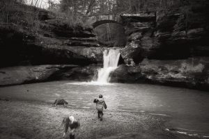 Lifestyle photography documentary session in Hocking Hills Logan Ohio