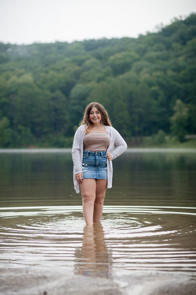 Picture perfect photography location at Lake Hope State Park