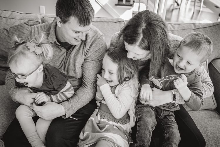 family portrait documentary session