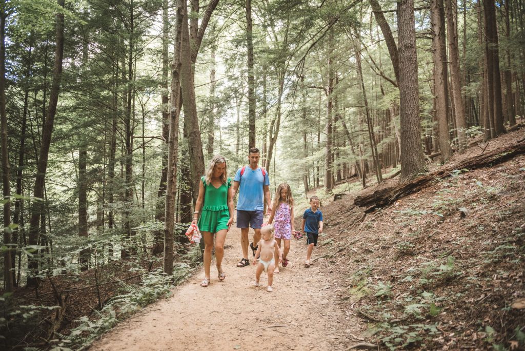 Best Hocking Hills Location for family photography